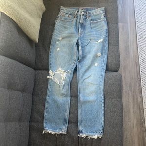 Abercrombie mom fit jeans